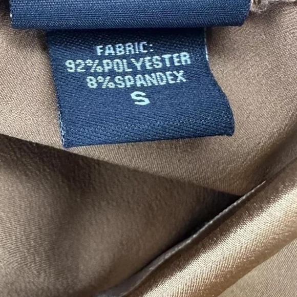 Vintage Lucky 13 Apparel Golden Dinner Cocktail Dress - Picture 6 of 8